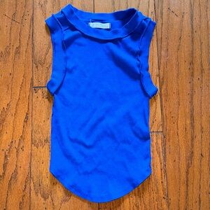 Perfect! Gorgeous, royal blue, XS We the Free tank